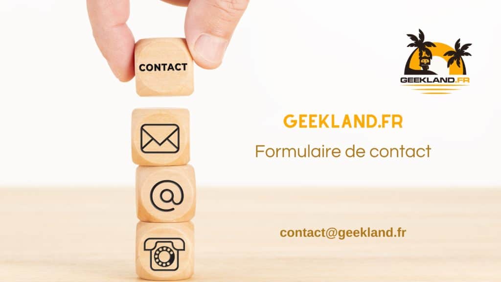 Page formulaire de Contact