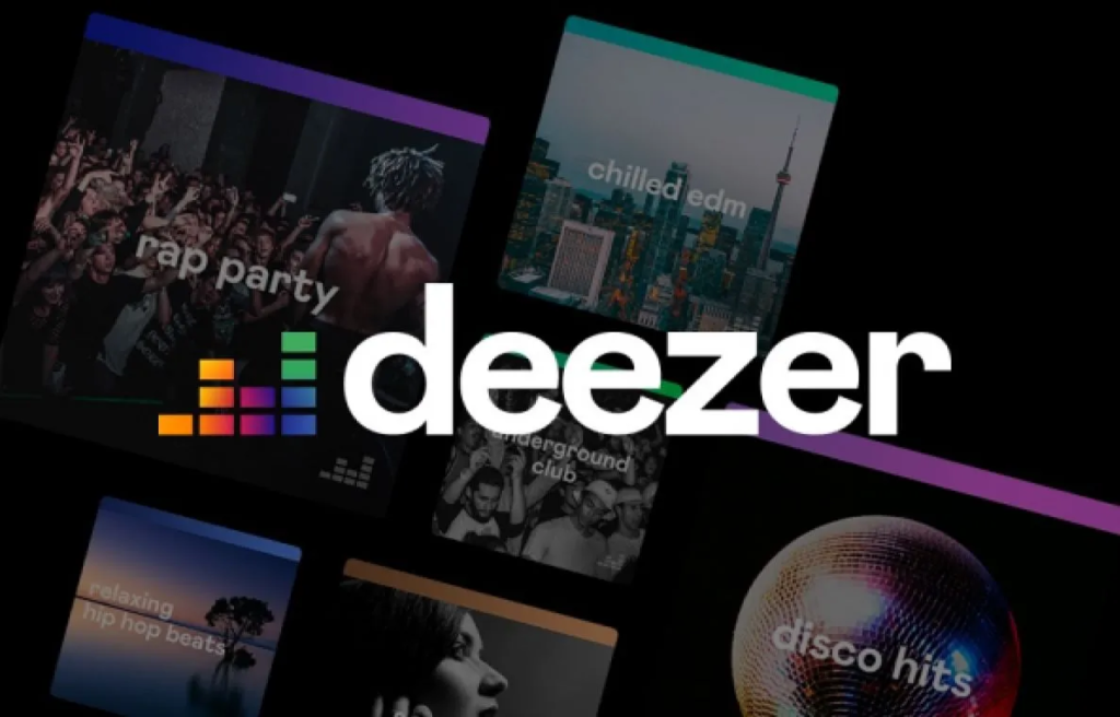 Deezer, service de streaming musical français