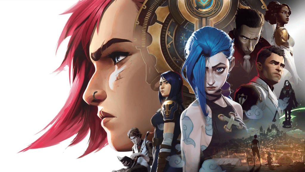 Jeu vidéo et série basés sur l'univers d'Arcane