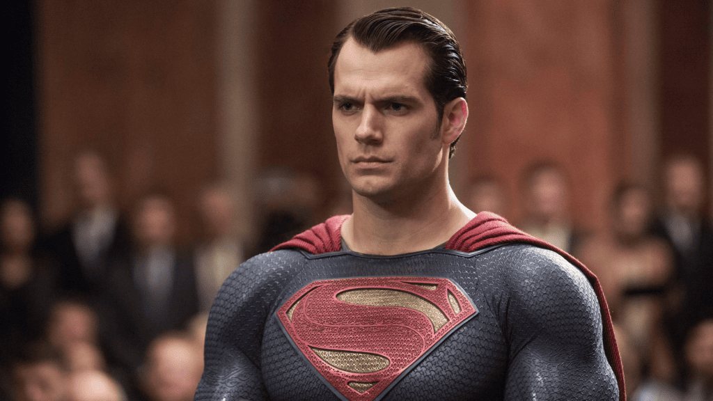 Henry Cavill en tant que Superman dans l'univers de DC
