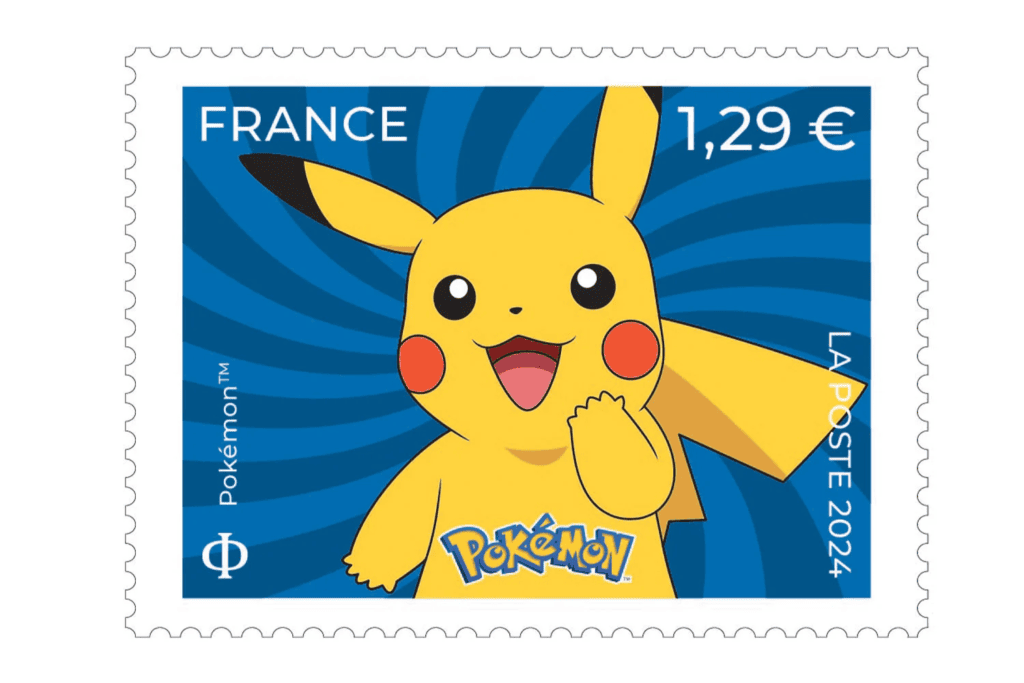 Nouvelle série de timbres sur le thème des Pokemon