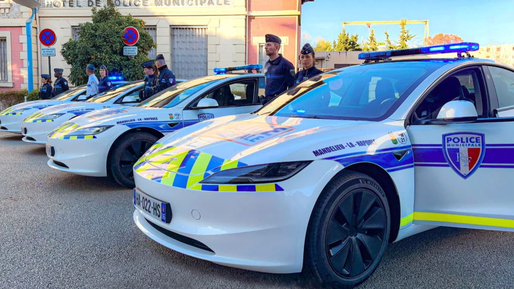 Mandelieu-la-Napoule : La Police Municipale S'équipe en Tesla Model 3