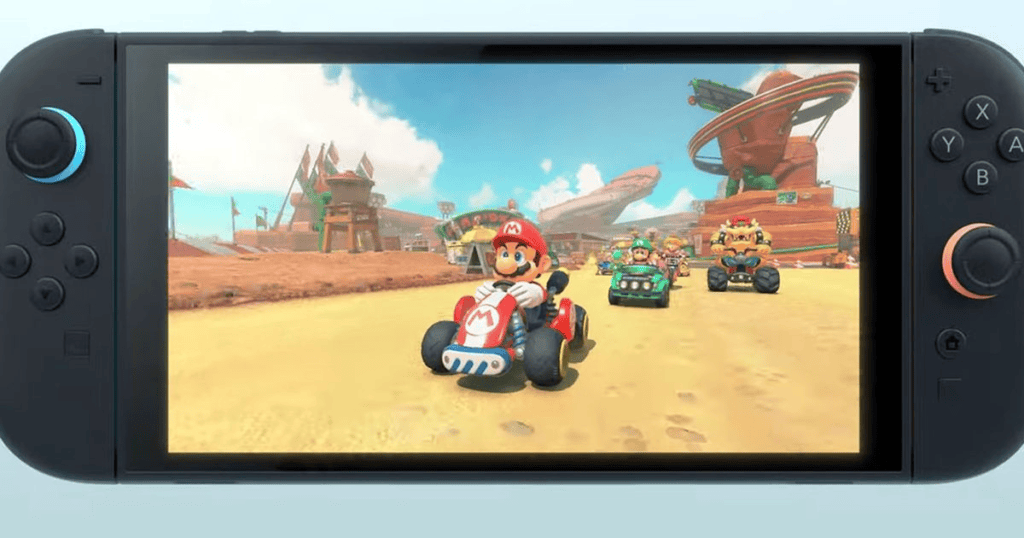 La société a présenté un nouveau jeu Mario Kart